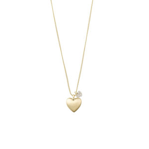 Pilgrim Sophia Recycled Heart Pendant Necklace